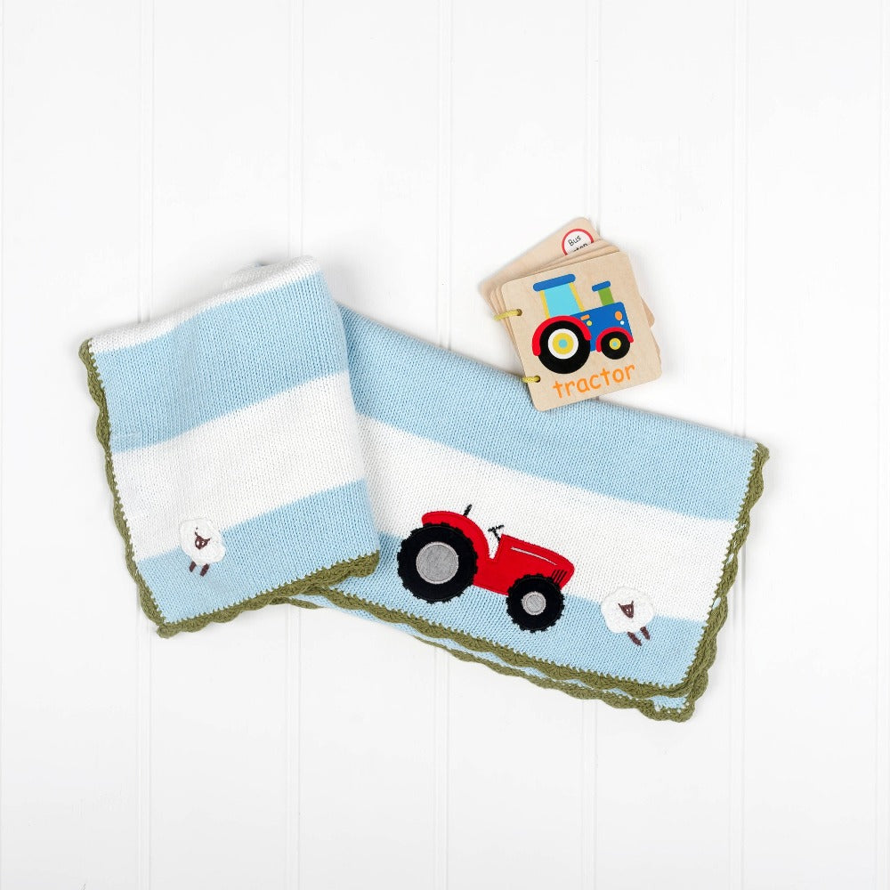 Farmyard Baby Blanket | Powell Craft