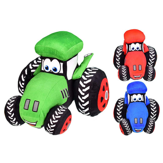 Tractor Soft Toy-Various Colours