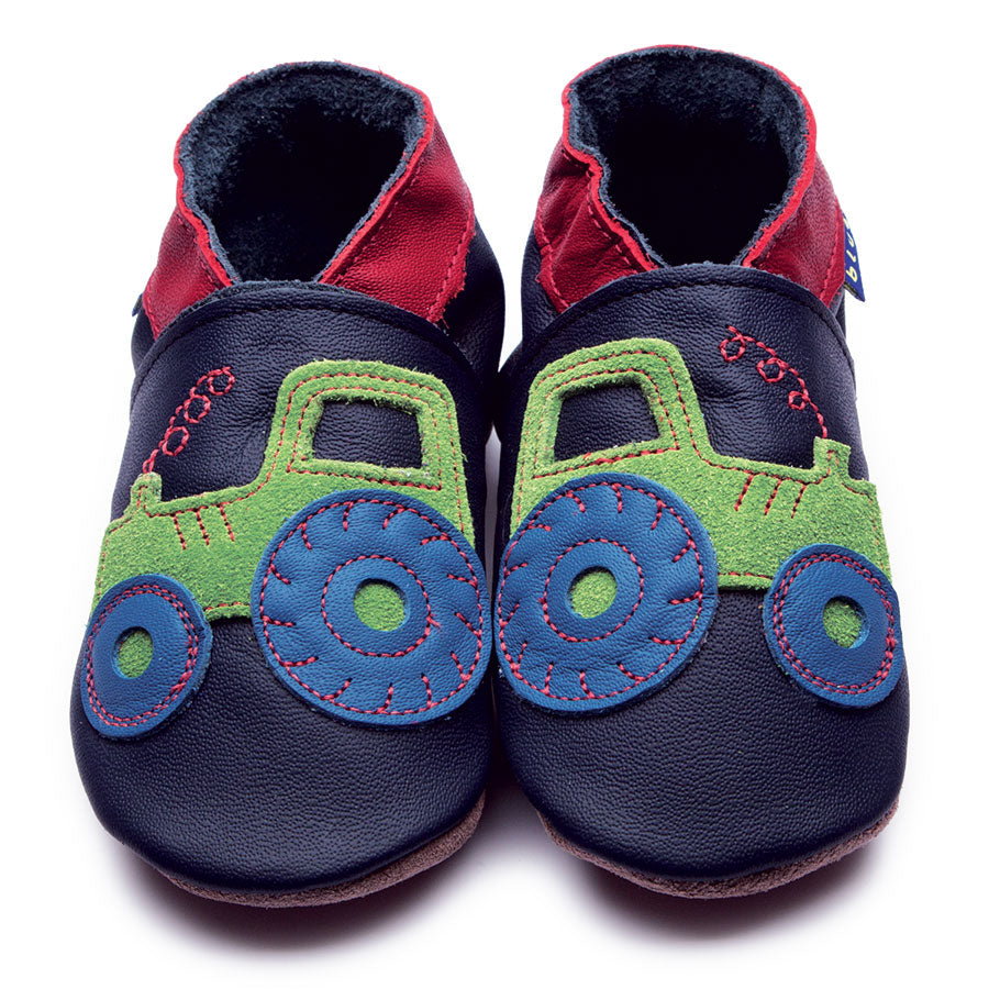 Leather Baby Tractor Shoes - Cotswold Baby Co